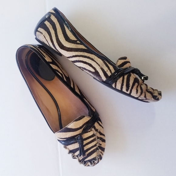 Kate Spade | Tiger Stripe Flats,‎ size 8 - Picture 1 of 9